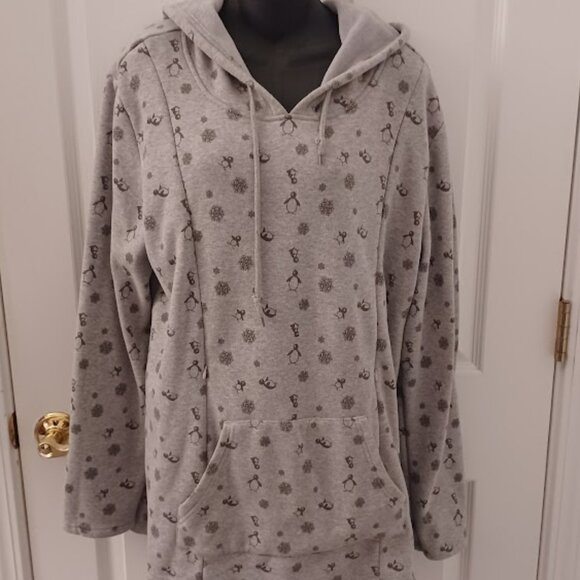 BEARSLAND Maternity Nursing Hoodie Sweatshirt Breastfeeding with Pockets X-Large - Picture 2 of 8